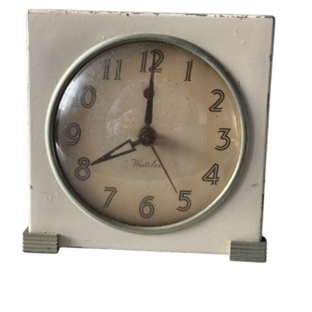 Westclox Logan Self Starting S5-F Vintage Alarm Clock